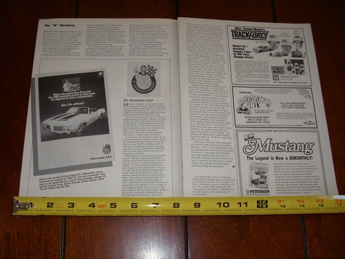 ARTÍCULO ORIGINAL 1986 OLDSMOBILE W MACHINES 442 - Imagen 3 de 6