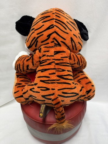 Large 18” Flamingo Land Posh Paws Tiger Plush Soft Toy Rare Animal Teddy - Picture 6 of 7