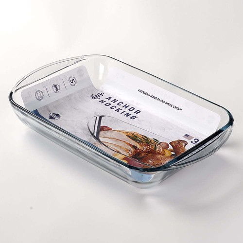 9x13 Casserole Dish Rectangular Baking Dish Pan Glass Oven Bakeware 1 Piece, 3QT - Picture 11 of 13