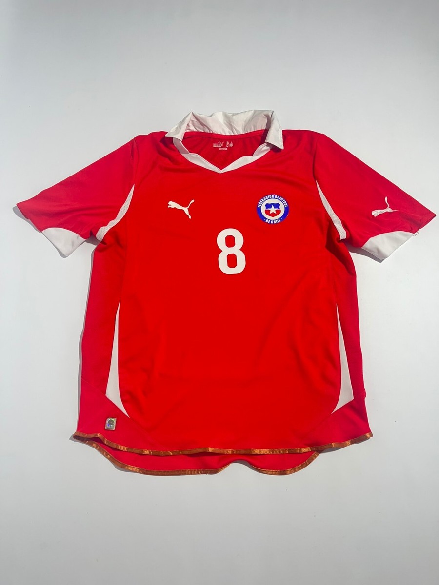 camiseta de fútbol SELECCION CHILE home PUMA 2014 #8 VIDAL (10/10)