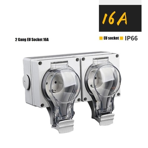 New 13A16A long handle IP66waterproof industrial socket for outdoor car charging - Picture 27 of 30