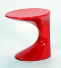 Red Oval Tables