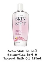 Avon Skin So Soft Soft  Sensual Bath Oil 739ml