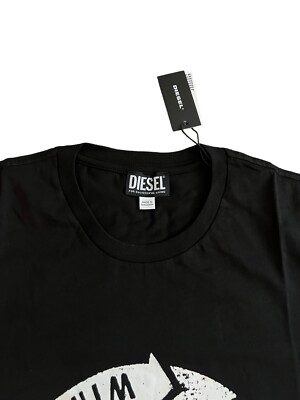 *大人気* DIESEL T DIEGO ロゴ Tシャツ 送料・関税込み Diesel T Diego Maglietta Mens Logo T-Shirt NWT $65 Black