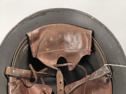 Schweden, Stahlhelm M21/26. Originallack, getragenes Stück - Picture 12 of 12
