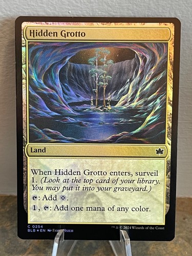 Magic the Gathering MTG BLB Hidden Grotto 254 Foil - Bild 1 von 2