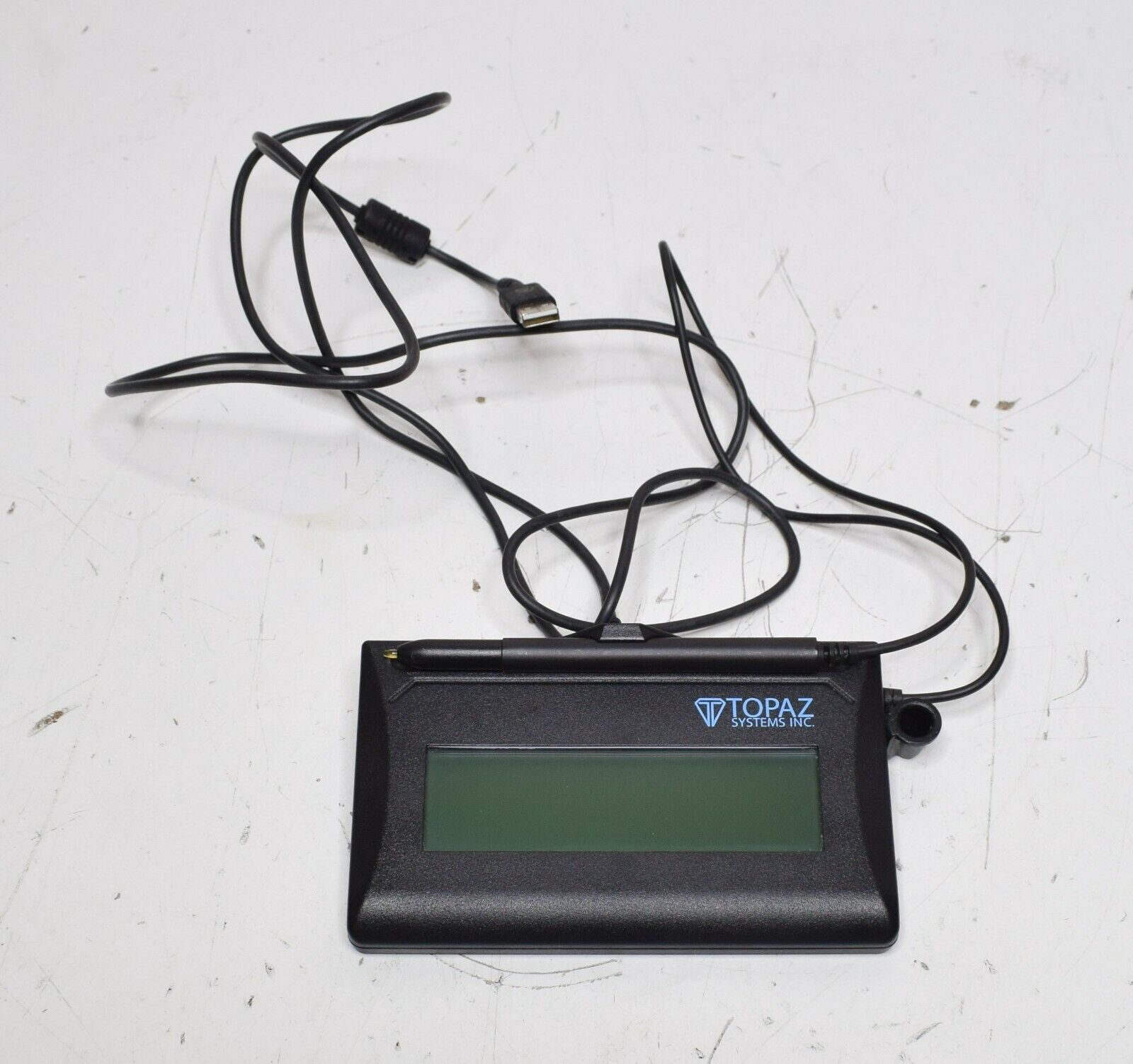 Topaz SignatureGem T-LBK462-HSX-R LCD 1x5 Signature Capture Pad