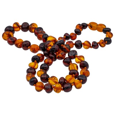 GIA Certificated Sizes for Everybody for Natural Remedies Boost Immune System Amberalia Knotted/ Baltic Amber Necklace