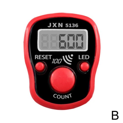 Contador de conteo electrónico digital LED de 1 pieza Dhikr Tasbih Tasbi Finger Best Z3F8 - Imagen 6 de 16
