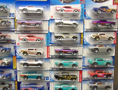 Hot Wheels 1957 57 Chevy Lot of 60 cars Box A - Picture 5 of 10