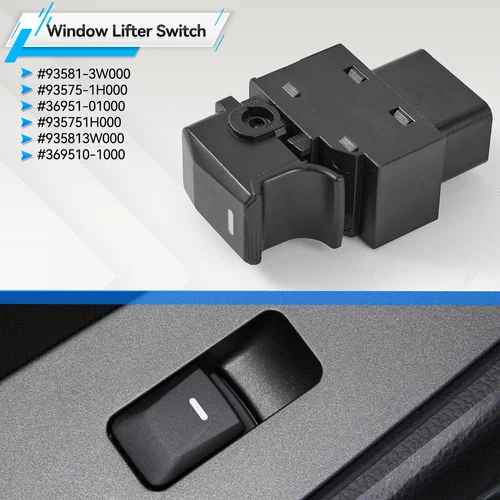 93580-3W000 Power Window Switch Button Passenger Side for Kia Sportage 2011-16《 - Bild 3 von 9