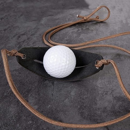 Handmade Leather Shepherd Sling Leather Throwing Sling Old-Fashioned Slingshot - Picture 9 of 12
