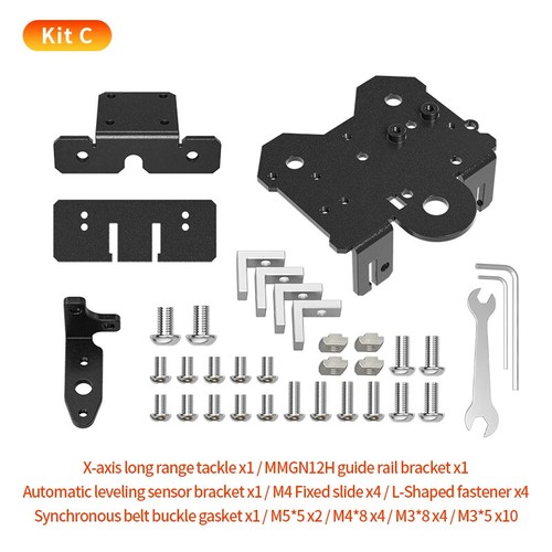 3D Printer Parts X Axis Linear Rails Extruder Direct Drive Kit Backplane Bracket - Picture 20 of 20