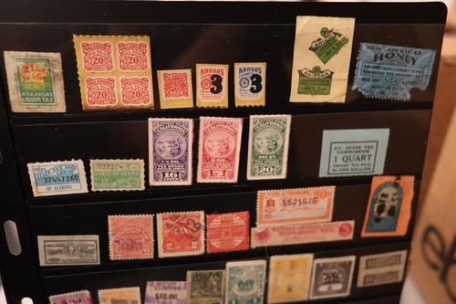 US STATE REVENUE TAX USED LOT OF 49 Cigarette Pack Cellophane - Picture 2 of 6