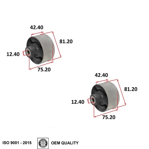 Trailing Arm Bushing For Mitusbishi OUTLANDER 2003-2006 Lancer 2002-2007 - Picture 2 of 3