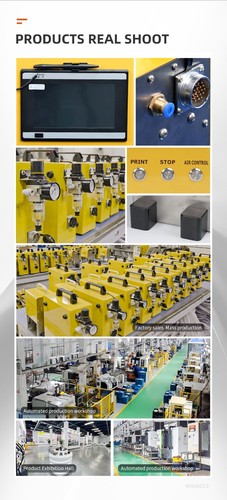 US 80*40mm Portable Pneumatic Dot Peen Metal Marking Machine 110V 95% New - Picture 16 of 16