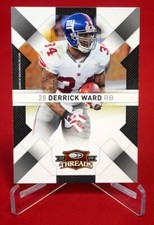 Derrick Ward Threads Football Card NFL 2009 Upper Deck #93 Mint