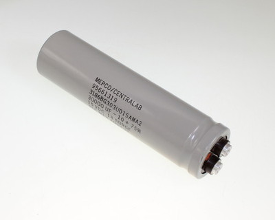 MEPCO 155000uF 15V Aluminum Electrolytic Large Can Capacitor 3186GH154U015AHA2