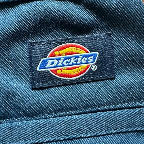Vintage Dickies Pants Mens 36x34 Blue Baggy Straight Leg Work Skater MADE IN USA - Picture 4 of 11