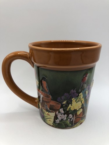 Taza Garden Delights Wild Wings de Susan Bourdet nueva en caja - Imagen 2 de 8