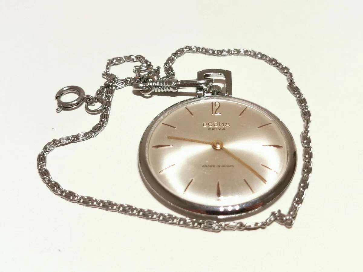 VINTAGE RARE CLASSIC SWISS OPEN FACE MEN S POCKET WATCH