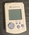 Sega Dreamcast Vmu Visual Memory Unit White Vmu Hkt-7000 Tested Working