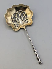 Square Twist by Whiting div.Gorham sterling silver Bon Bon Spoon 4.5"