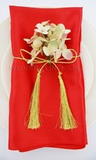 Wedding Linens Inc. 10 pcs 20" x 20" Premium Satin Napkins