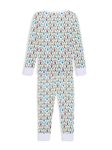 NEW Roller Rabbit Kids Sugar Plum Party HOLIDAY PJ Pajama Set Green CHRISTMAS 4Y - Picture 4 of 9