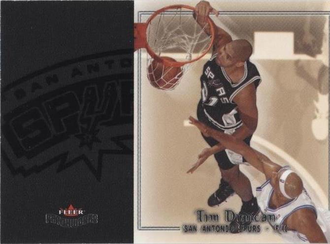 2003-04 Fleer Patchworks - Tim Duncan #76 - 1 of 2