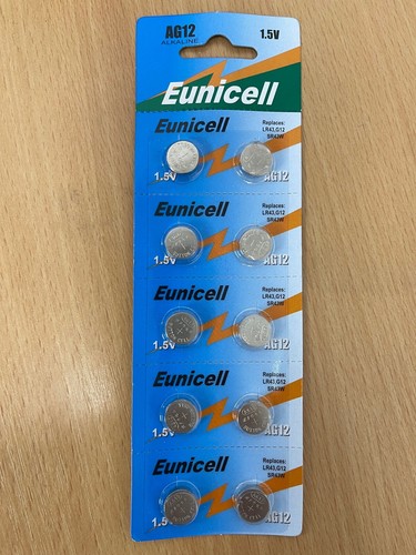AG0 - AG13 Series Coin/Button Cell Batteries by Eunicell/T&E - Pk of 10 @ £1.29 - Picture 24 of 26