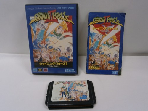 Mega-Drive Genesis - Shining Force 2 - box, manual. Can Save. JAPAN. 13674 - Picture 1 of 7