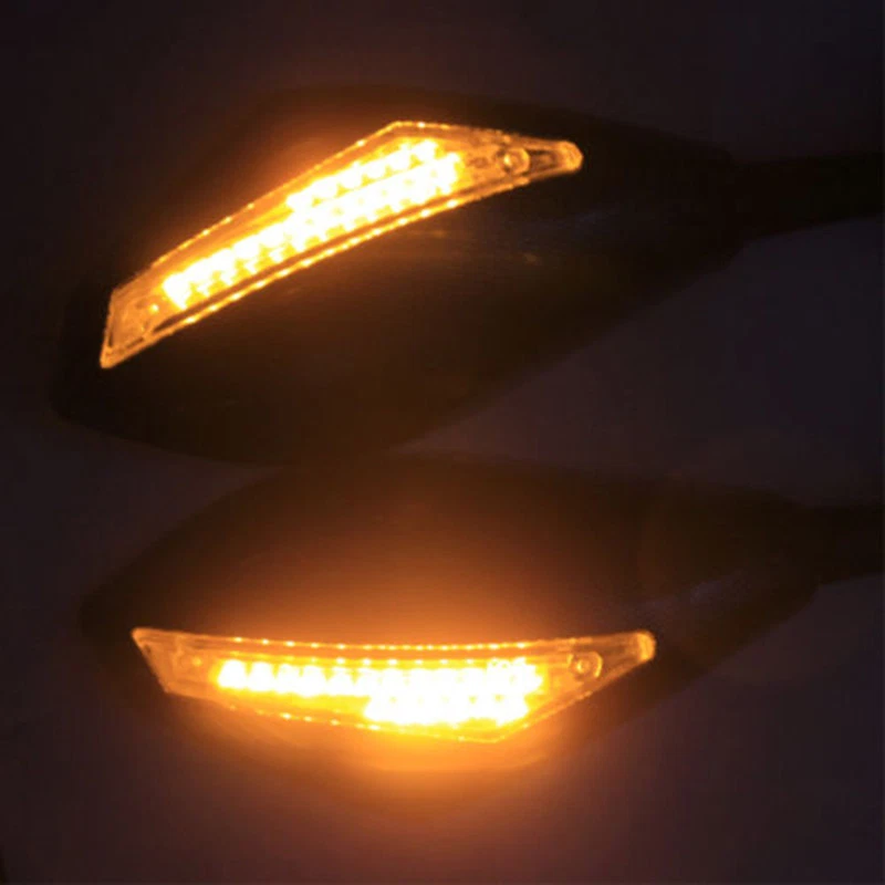 Espejos retrovisores laterales LED intermitentes para motocicleta F650GS F700GS F800GS F800R G650GS Foto 4 de 4