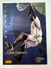 1996 Signature Rookies Premier Top Ten Picks Kevin Garnett #73 Timberwolves