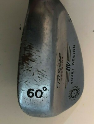 Titleist Vokey Design BV 60°ウェッジ　 バンス4° Tour Issue Titleist Vokey Sm4 Spin Milled Raw 60-07 60