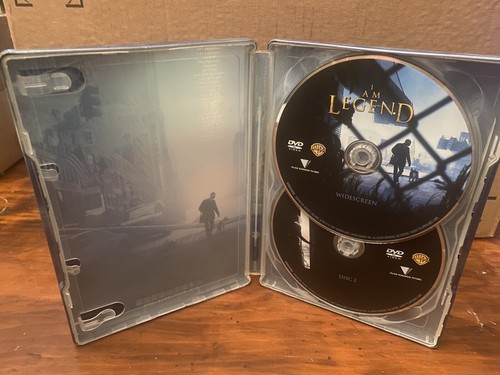 I Am Legend Steelbook (Widescreen) 2 Disc Limited Edition Will Smith Movie - Picture 12 of 12