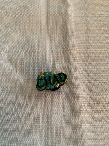 Jibbitz for crocs Shoe Charms “Chad” Spelled Out NWOT - Picture 2 of 4