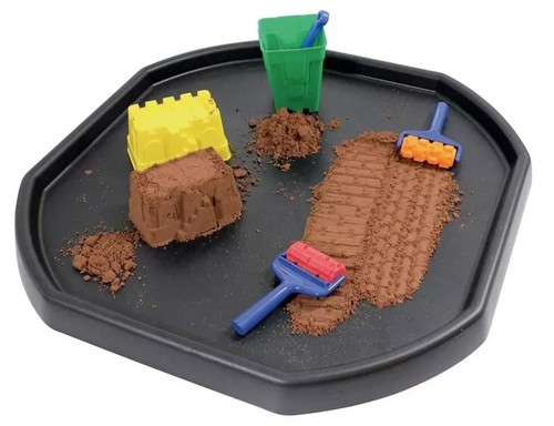 70cm Large Tray Kids Childrens Sand Activity Messy Play Tuff Spot Cement Mixing - Picture 3 of 4