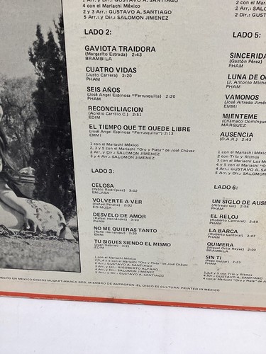FLOR SILVESTRE (MUSART 3x VINYL LP MEXICO) NM - Picture 6 of 15
