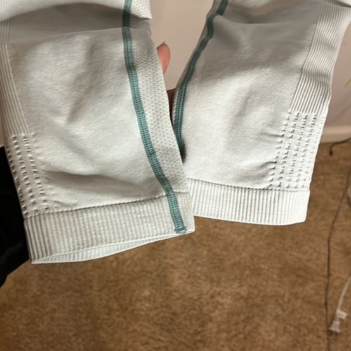 Gymshark Seamless Leggings Teal Ombré Large Workout High Rise - Picture 4 of 8