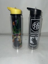 Dragon Ball Z Goku Water Bottle Bundle DBZ Black  White Print Green Yellow PL5