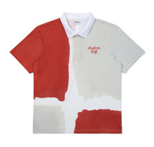 [Malbon Golf] Domenica Polo T-shirt - Red (Man) - M ~ XXXL