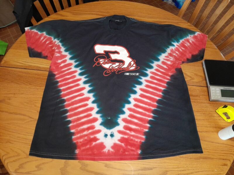 Vintage Competitors View Dale Earnhardt Tie Dye Shirt(Size XL/2XL ?) Please Read Vintage Competitors View Dale Earnhardt Tie Dye Shirt(Size XL/2XL ?) Please Read