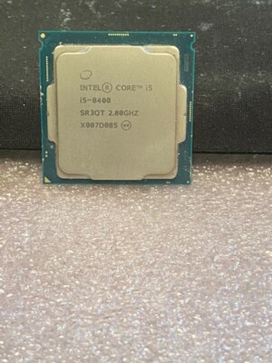 Intel Core i5-8400 (SR3QT) @ 2.80GHz / 9MB / Socket 1151 / Processor ONLY