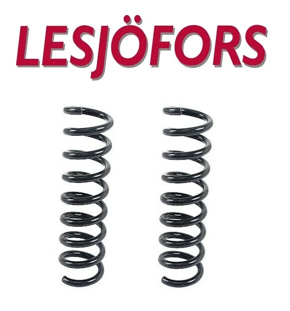 For Mercedes W208 CLK320 CLK430 Coil Spring Rear Set of 2 Lesjofors 42 568 49 - Image 1 of 1