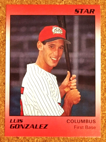 1990 Columbus Mudcats Team Set (Star Co.) Luis Gonzalez ~ Eric Anthony ~ Cedeno - Picture 2 of 7
