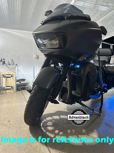 Twisted Cherry ABS Chin Spoiler Fit 2017+ Air-Cooled Harley Road Electra Touring - Picture 9 of 10