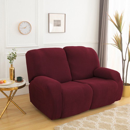 Jacquard Recliner Chair Cover Stretch Recliner Slipcover 6PCS for Lazy Boy Sofa - Bild 29 von 48