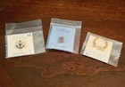 Vintage UNITED METHODIST Sunday School Pins Gold Plated & Pewter (Set of 3) — photo 1