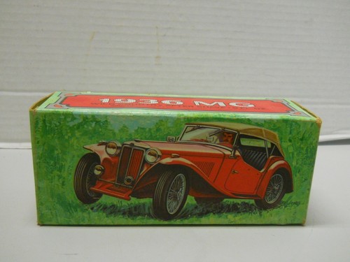 Avon 1939 MG Classic Red Car Wild Country After Shave 5 FL Bottle and Box Empty - Picture 12 of 12